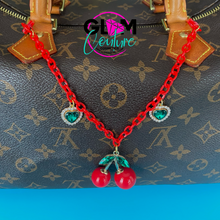 Load image into Gallery viewer, Glam Couture Accessories™ - Cherry Bomb Purse Charm
