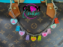 Load image into Gallery viewer, Glam Couture Accessories™ - Conversation Hearts Purse Charm
