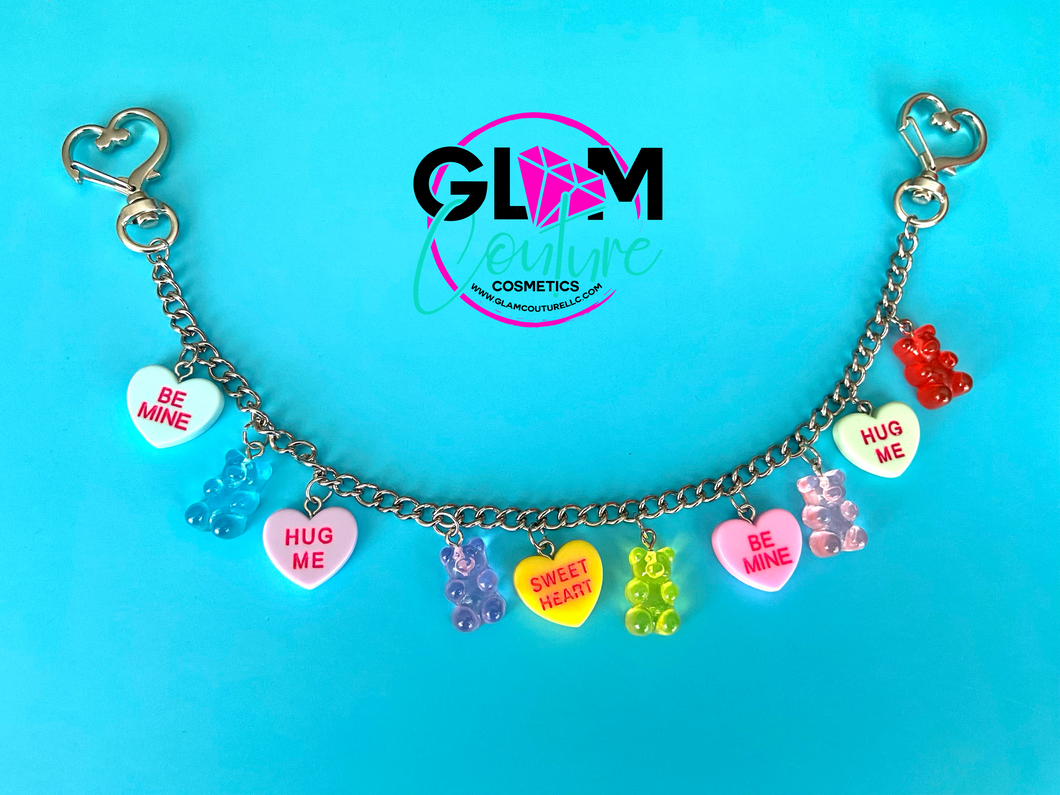 Glam Couture Accessories™ - Conversation Hearts Purse Charm