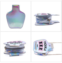 Load image into Gallery viewer, Glam (Inspired) Merch™ - Silver Holographic Tequila Purse
