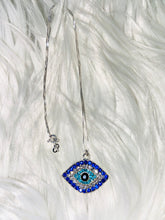 Load image into Gallery viewer, Blinged Evil Eye Necklace
