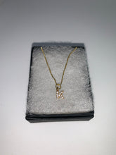 Load image into Gallery viewer, Blinged Initial Necklace
