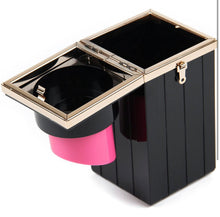 Load image into Gallery viewer, Glam (Inspired) Merch™ - Black w/Pink Lipstick Purse
